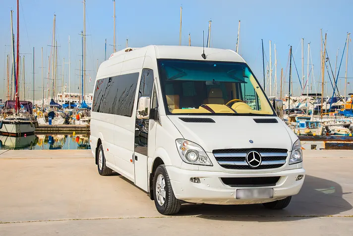 athens in a tour fleet minibus 2